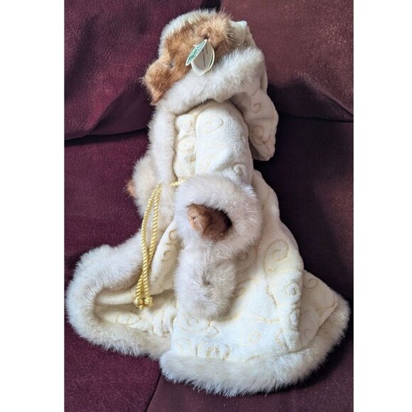 'Grandfather Frost' Bearington Faux Mink 17" Bear New 2007 #1740 with tags - Picture 3 of 8